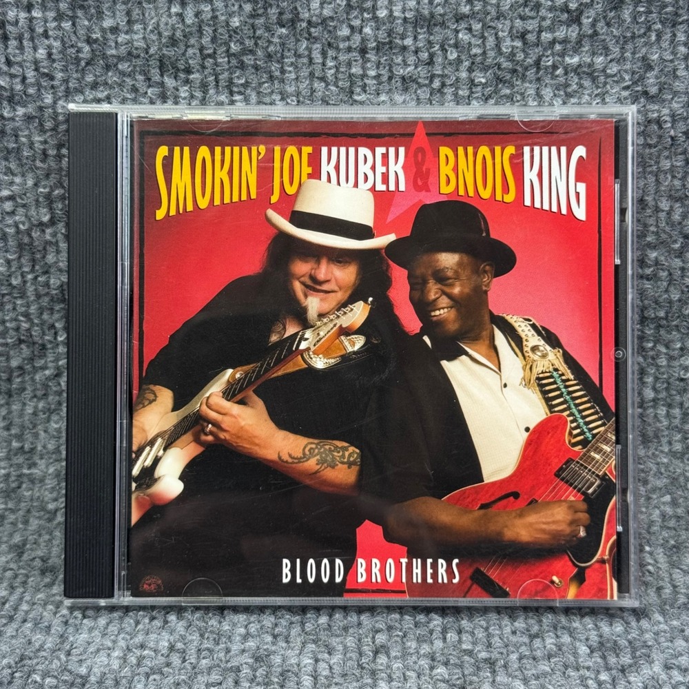Smokin Joe Kubek Bnois King Blood Brothers CD 2008 Alligator Records‎ ALCD 4920